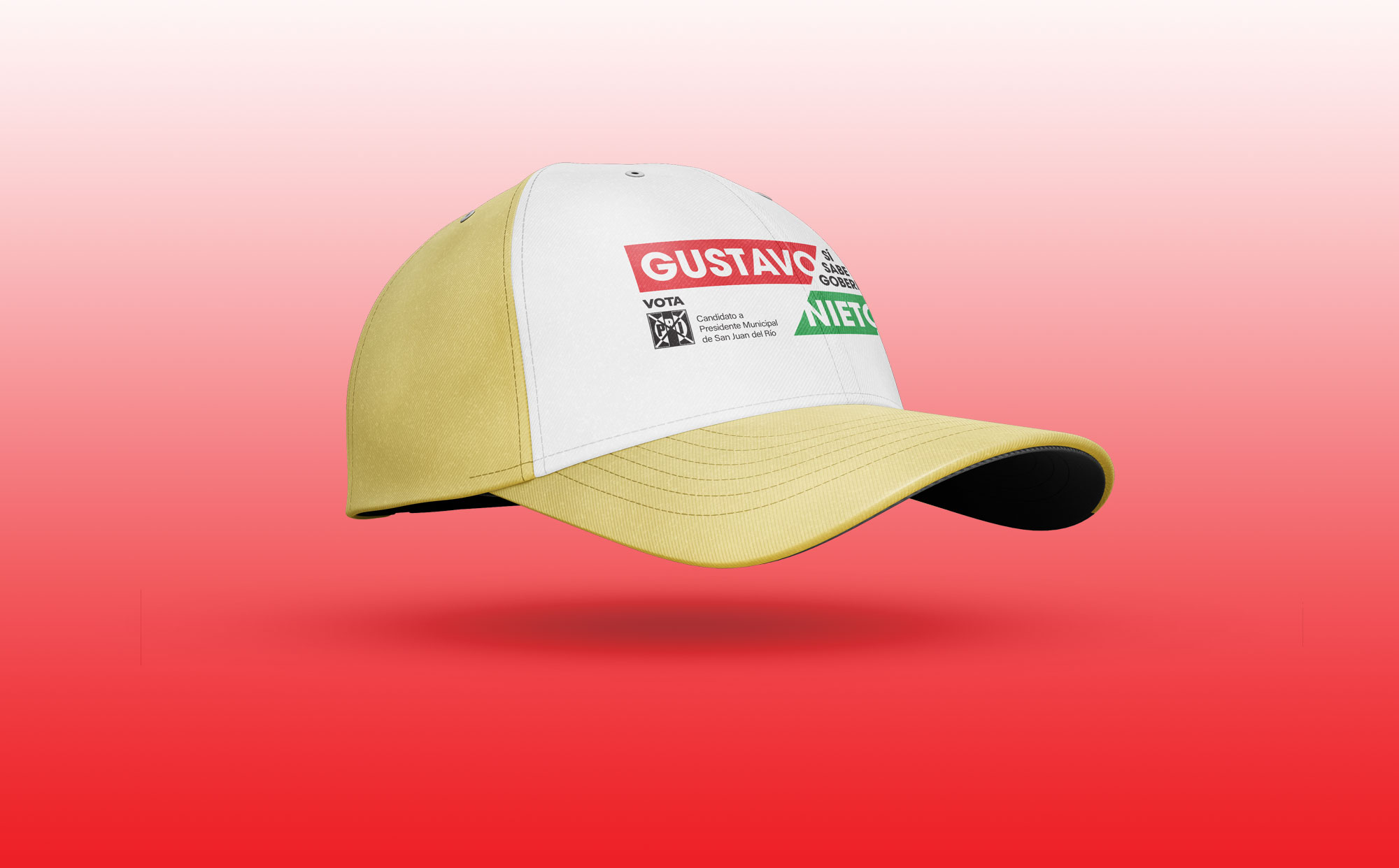 Gorra promocional Gustavo Nieto