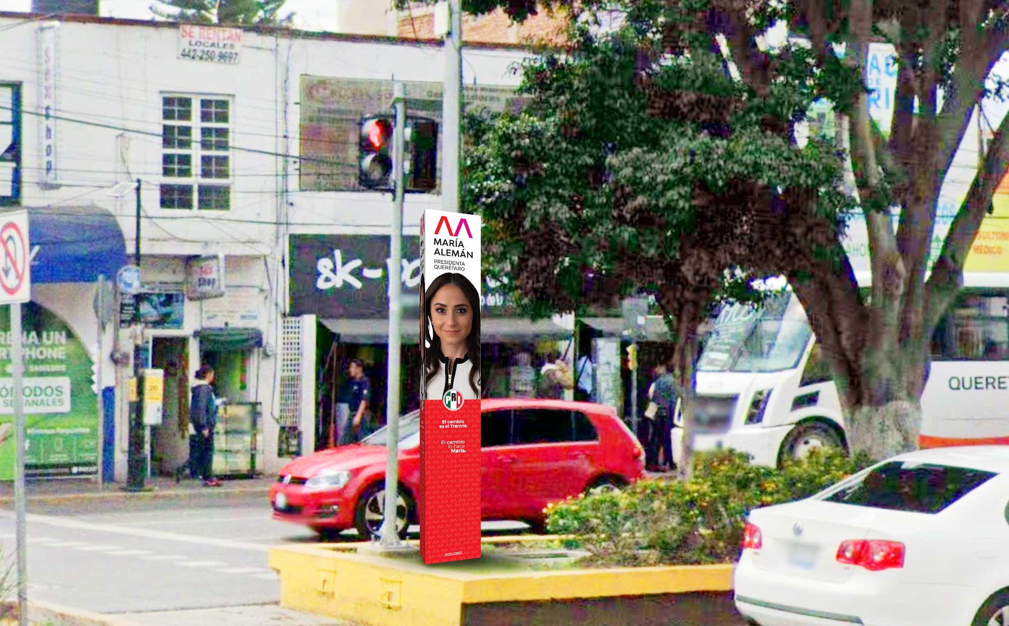 Prismas publicitarios María Alemán