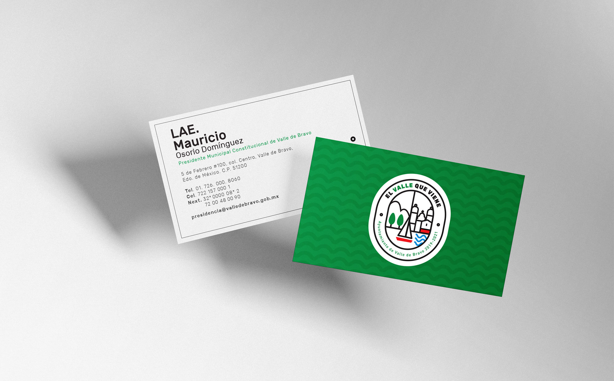 Tarjeta de presentación El Valle que Viene
